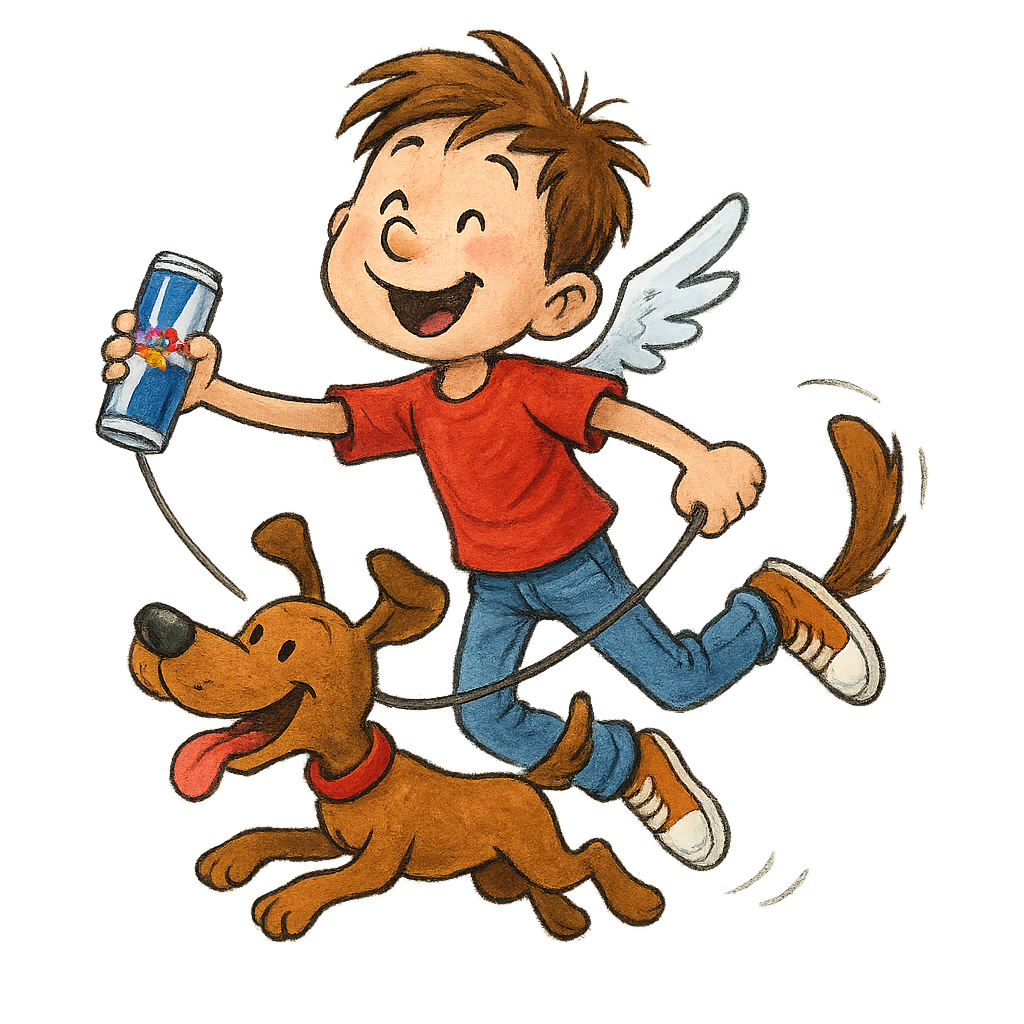 Flying Cartoon