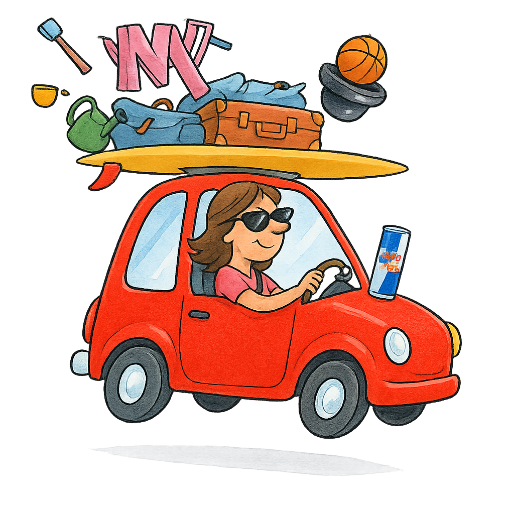 Driving Cartoon
